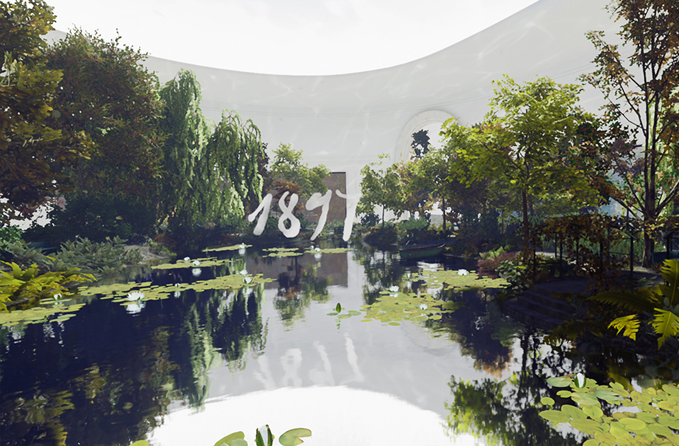 FRANCE INTER | Découvrez l’atelier de Monet à Giverny comme vous ne l’avez jamais vu !