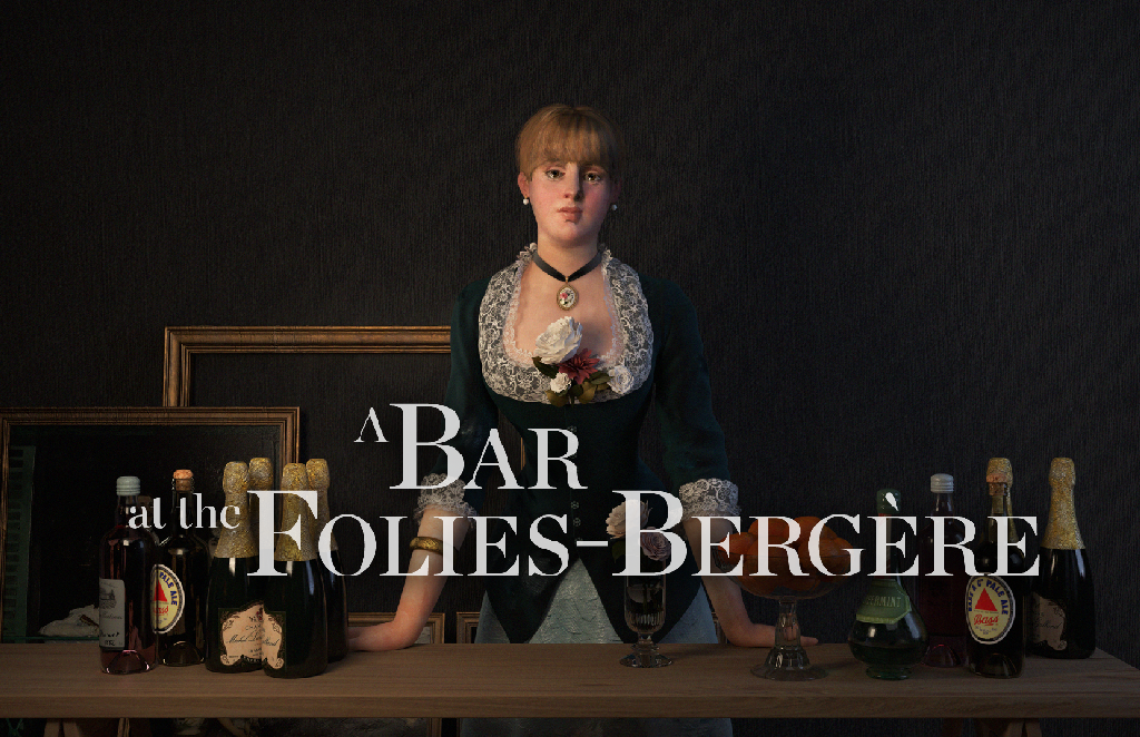 A BAR AT THE FOLIES-BERGÈRE